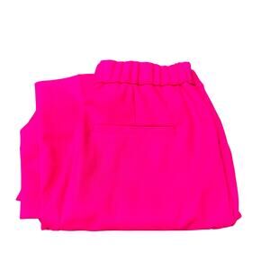 Argent Supermajority Pants Hot Pink Trousers Wool Blend Womens 6 Limited Edition